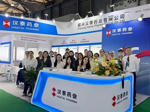 Aproveitando oportunidades globais em Xangai: Shaoxing Hantai Pharma comemora sucesso na CPhI Chi...